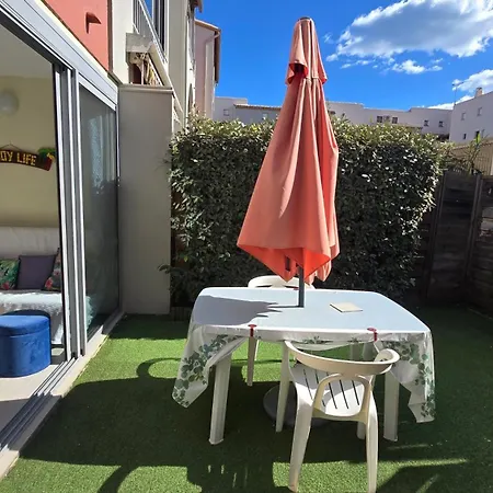 Joli T2 Avec Jardin Richelieu - 6 Personnes Agde